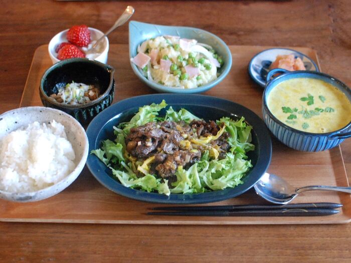 この日の朝ごはん☀️