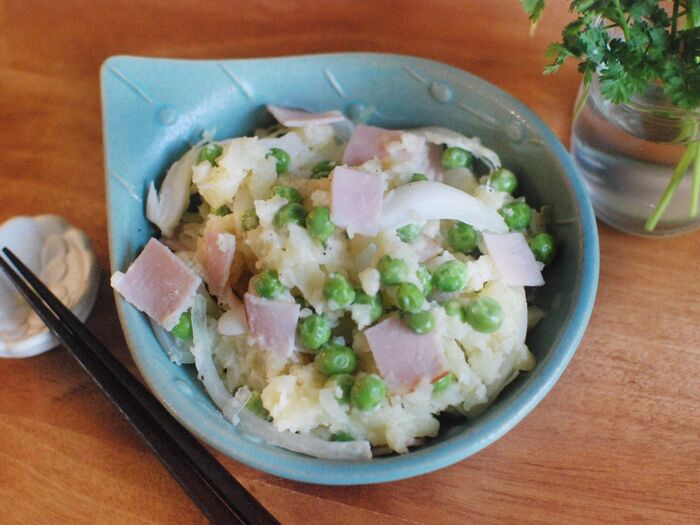 器に盛りつけて、完成(*^^)v