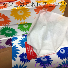 ティッシュはこれにチェンジ♪