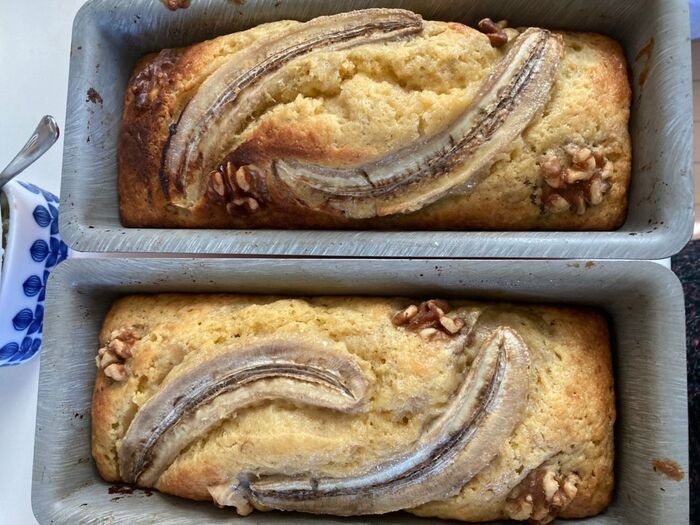 分量の3倍でパウンド型3本焼きました♪