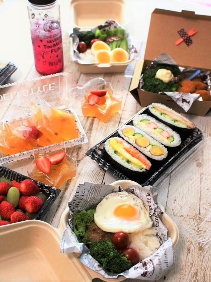 百均のフードパックが大活躍!おしゃピク弁当にするコツ~主食編~