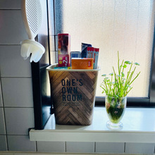 まさに、これは使える!オシャレなダストBOXでまとめて収納