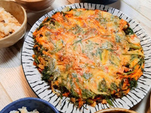 10分!時短!フライパン丸ごと「どでかかき揚げ」