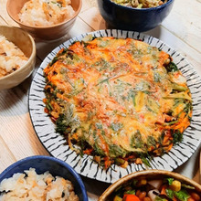 10分!時短!フライパン丸ごと「どでかかき揚げ」