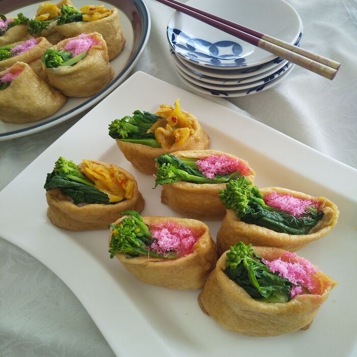 桜でんぶと組み合わせても♪