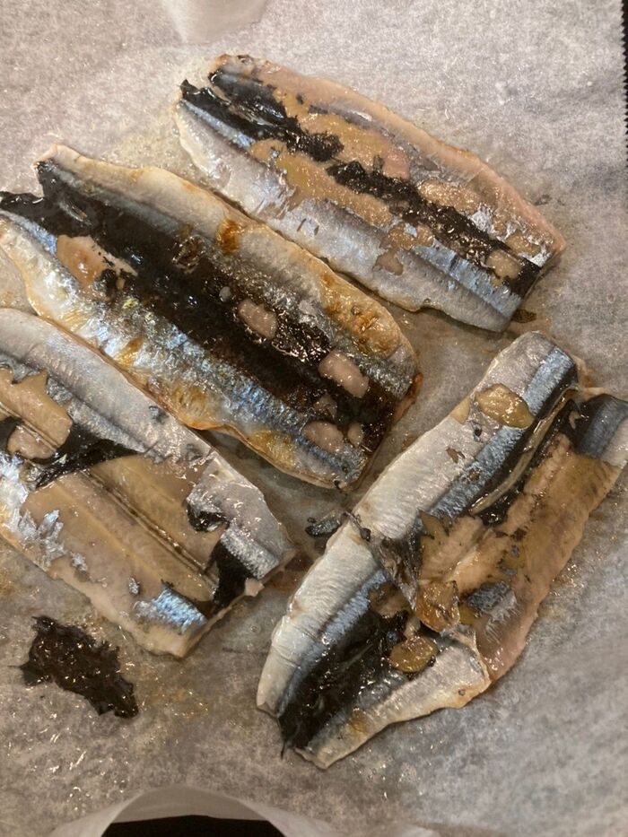 皮がくっついて剥がれてしまいました(辛)