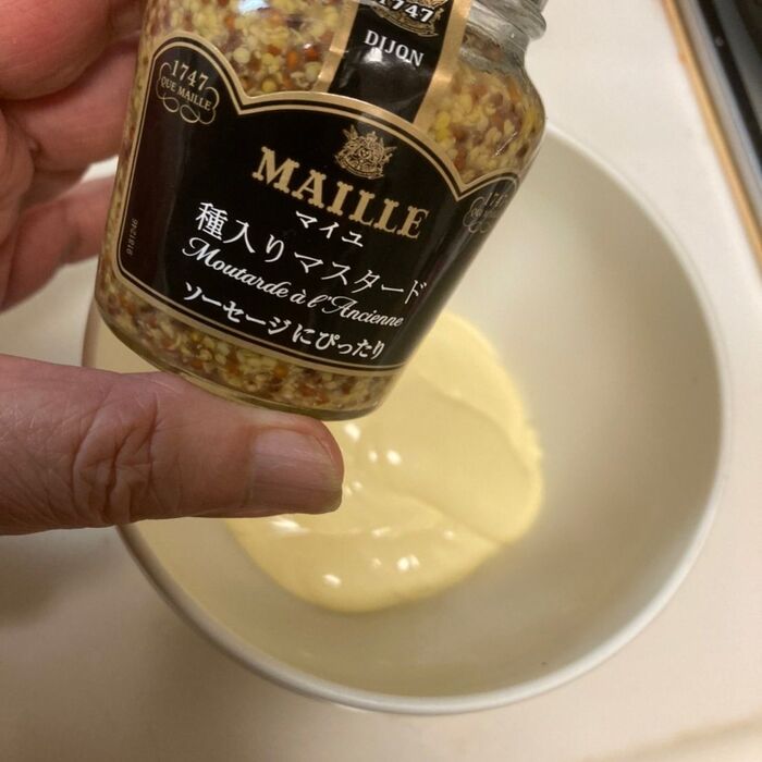 マヨネーズをアレンジしてソースを作ってみた♪