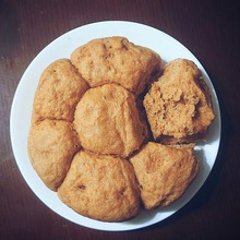 炊飯器で!コーヒー&ピーナッツのちぎりパン【ヴィーガン・全粒粉100%・オーブンなし】