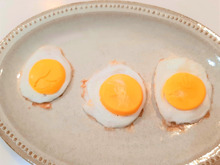 卵1個が5個の目玉焼きに大変身!ミニミニ目玉焼き♪