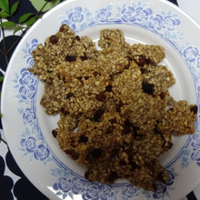 バナナは、接着剤だ!! オートミールクリスピークッキー