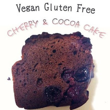 チェリーココアケーキ【ヴィーガン・グルテンフリー・低GI】