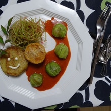 春キャベツと遊びまくる・・・コールスロー、コロッケ、リゾット、ロールボール👱 👮 👲 👳