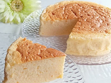 材料3つ!しゅわッとなくなる♡スフレチーズケーキ