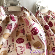 アームカバーdeビニール袋ストッカー♪