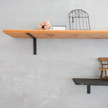 雑貨デコレーション♪男前インテリアブラケット!棚受けだけじゃない方の使い方