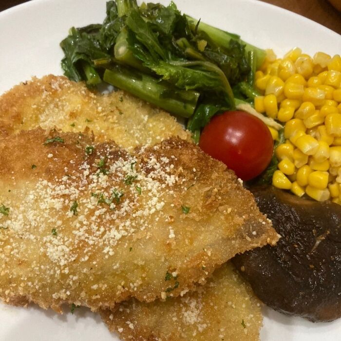 青味にパセリを振って完成です♪