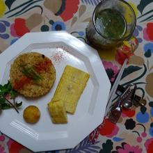 カルディの牛ごはんを夕食に・・・・・