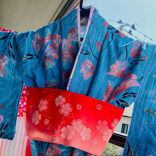 手ぬぐいde粋な伊達襟!浴衣がグンと高みえ〜(*´∀`)♪