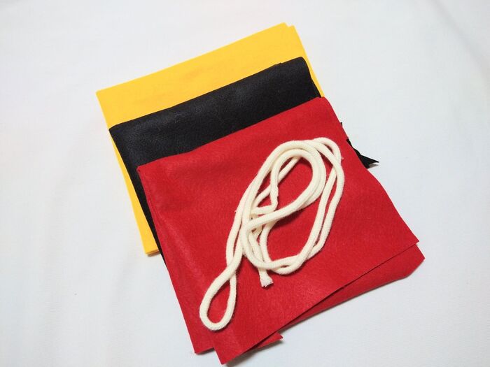 縫わずに作れます!