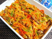 【おうち居酒屋ごはん】ご飯が進む!ししゃもとたっぷり野菜のラーぽん南蛮漬け