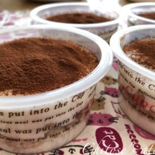 【備蓄食を活用したレシピ③】乾パンを使ったヘルシーティラミス♡