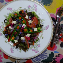 ホリアティキサラタ(田舎風ギリシャサラダ)