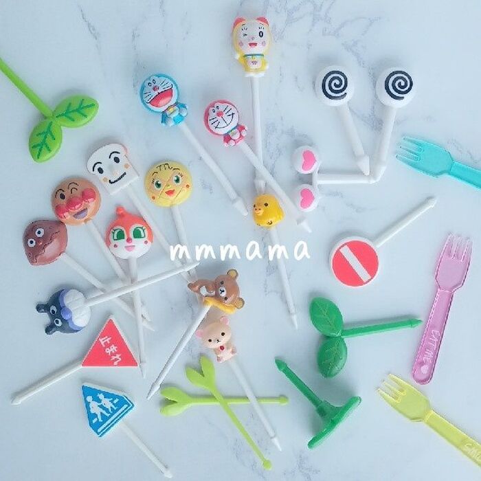 【DAISO】もう探さない!新・お弁当ピック収納方法