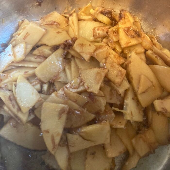 筍でメンマを作る♪