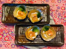 我が家流🎶おつまみ新作!明太子味噌の絹揚げオーブン焼き