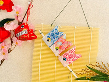 折り紙で鯉のぼり🎶