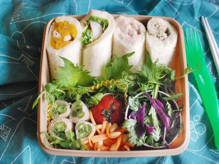 ♪ロールサンド娘弁当♪
