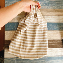 【古着リメイク】ミシンたったの1回で作れるエコバッグ!