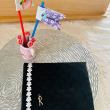 卓上ミラーをカルトナージュ!何で貼るの?それがねー笑えますよ〜