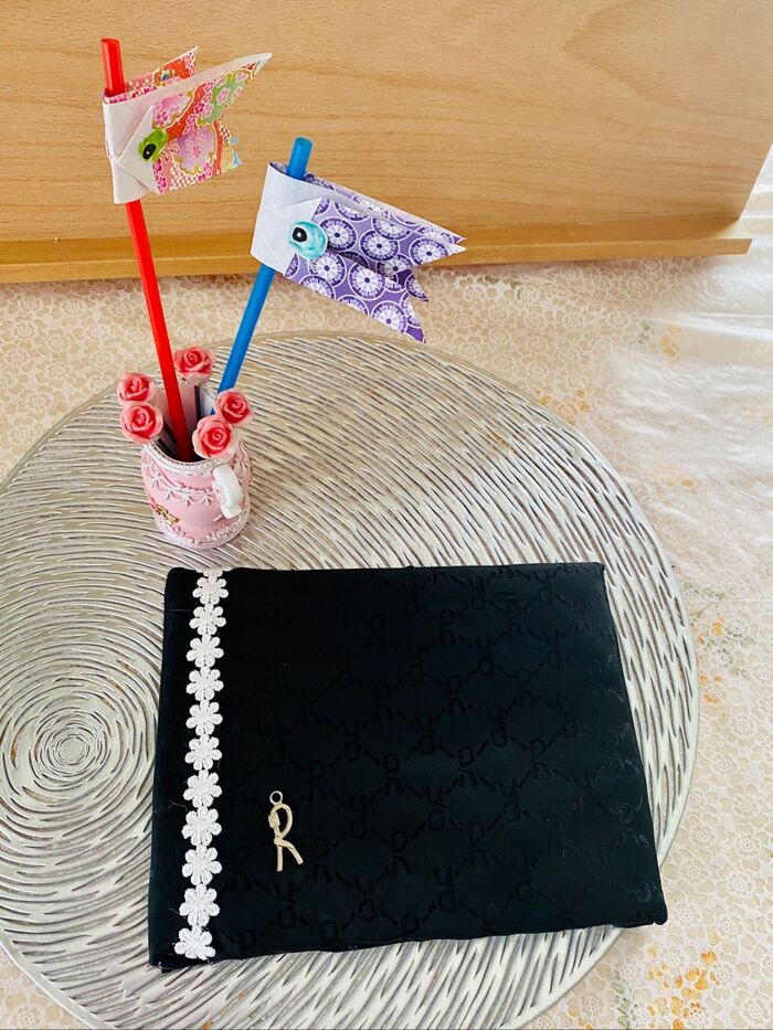 卓上ミラーをカルトナージュ!何で貼るの?それがねー笑えますよ〜