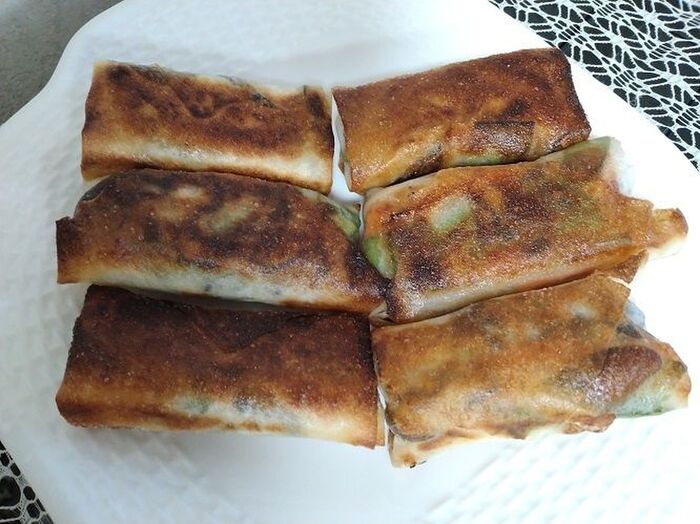 タケノコの春巻き