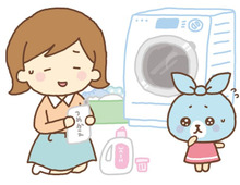 「詰め替え用の洗濯洗剤、クニャクニャして使いにく~い!」を100均グッズで解決でしゅ!|コミミちゃん