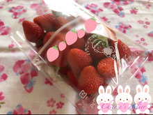 いちごを潰さずに持って帰る方法