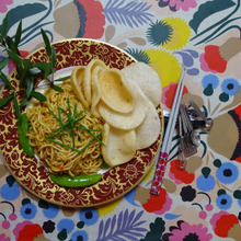 🍴🍴🍴🍴🍴🍴🍴 KALDI シンガポールヌードル、試食 🍴🍴🍴🍴🍴🍴🍴