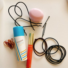 ヘアアレンジグッズは箱にひとまとめ。100均で快適収納できちゃいました♡