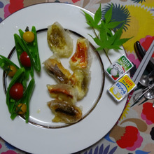 ベビーチーズ ライスペーパーに絡まれるの巻。sizeはベビーでも美味しさは、heavy