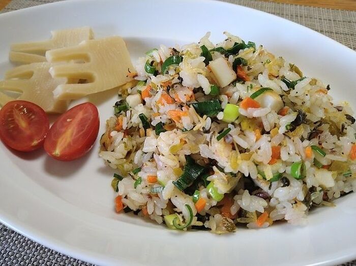 いつも上出来【高菜漬チャーハン】
