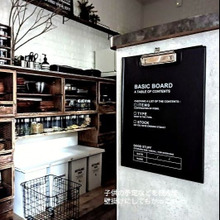 100均に迷子防止ポケットをプラスして使い易いボードに