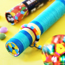 【子供向けSDGs工作】お菓子箱リメイク!マーブル空箱万華鏡