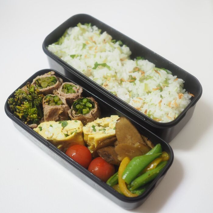 【受験フードなジミ弁】腸活で脳も体もすっきりお弁当