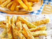 長芋で簡単!ほっくほく♪見た目も、食べてもフライドポテト♪(のり塩&カレー塩)