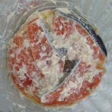 自家製、サケの粕漬け 鮭弁当に最適!