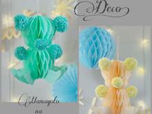 ハニカムくまちゃん♡DECO  〜DAISOアイテムをアレンジ〜