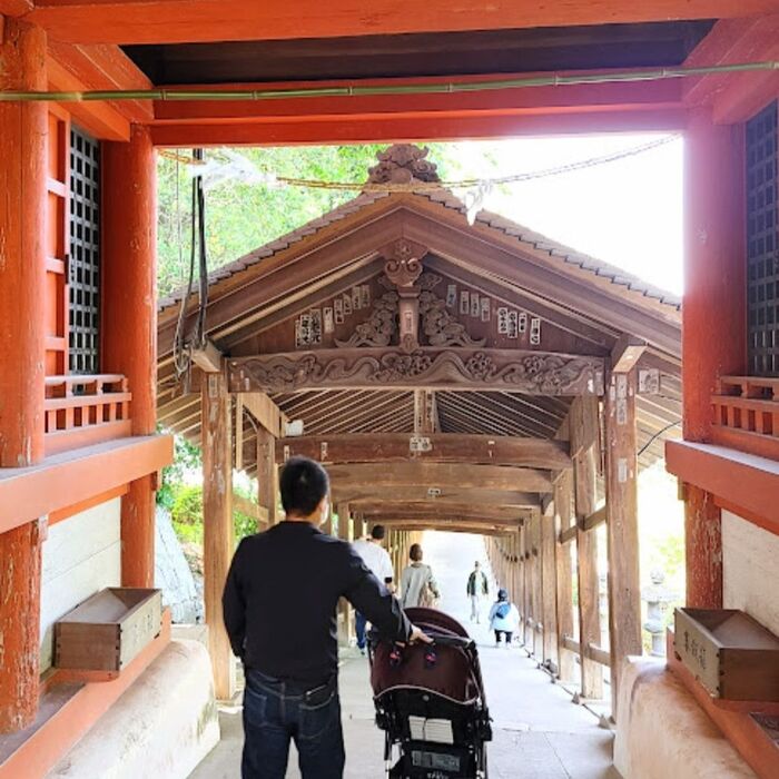 吉備津神社　廻廊