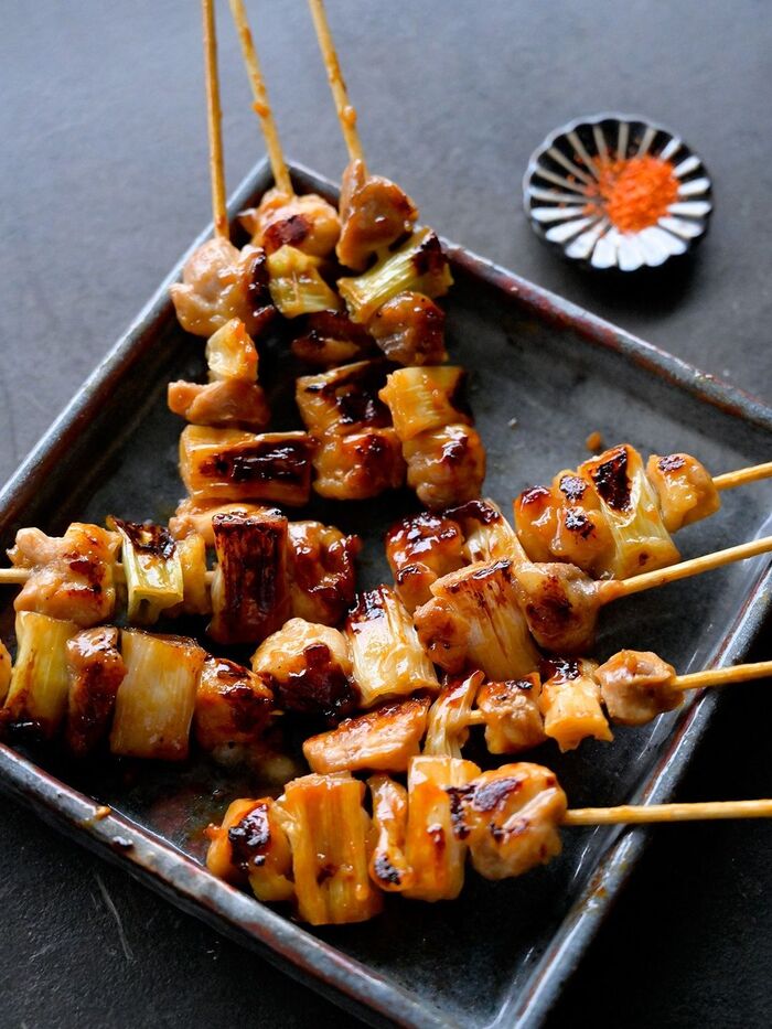爽やかでうまくて簡単【ぽん酢×これ!うま!!つゆ×にんにくたれ】おうち焼き鳥