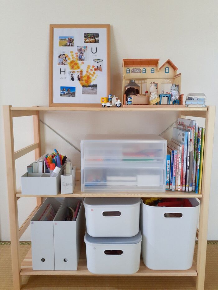 無印良品でおもちゃ収納